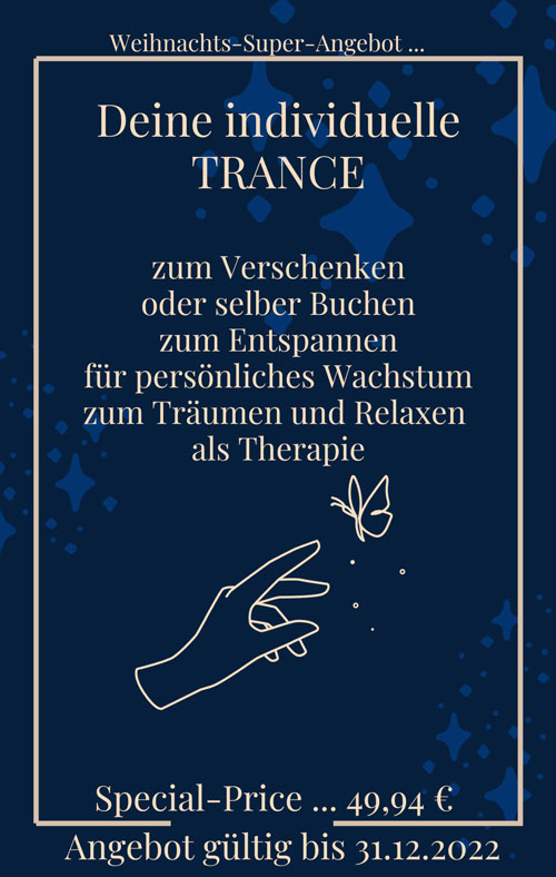 Margitta Müller | Heilpraktikerin für Psychotherapie in Berlin Charlottenburg | Individuelle Trance als Geschenk